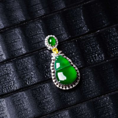 葫芦•绿沈挂件