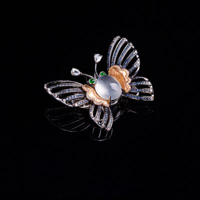 灵动•蝶影 胸针