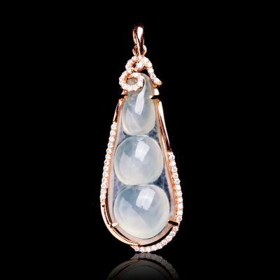 平安豆•冰豆 吊坠