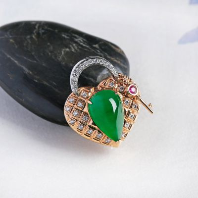 星辰缀•心锁匙 吊坠