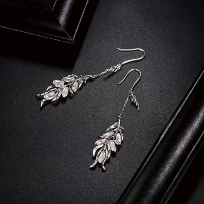 翼系列·翡翠18K金耳坠