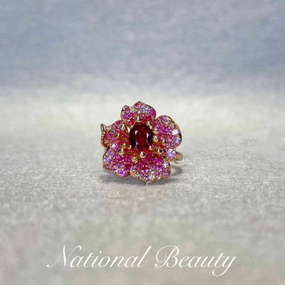 18K红红宝石两用款