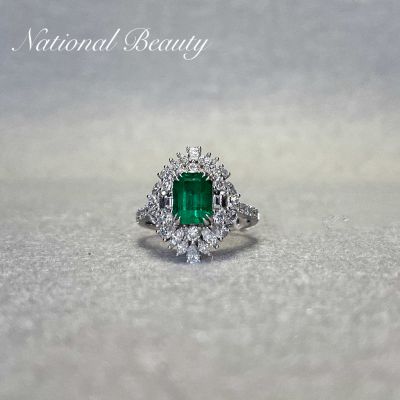 18K白祖母绿两用款