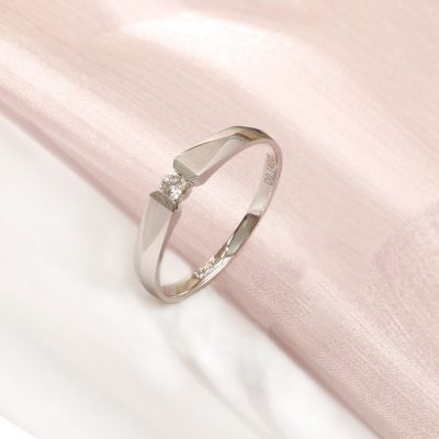 18K金钻石对戒（男戒）