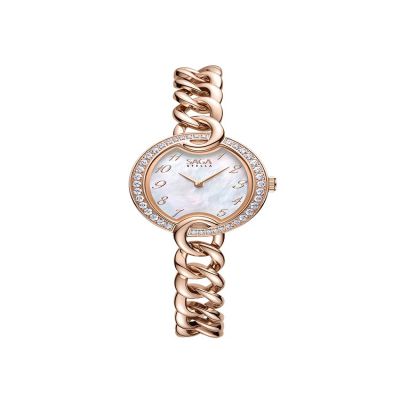 SAGA世家女士手表轻奢石英链条表简约时尚气质品牌正品ins送礼物