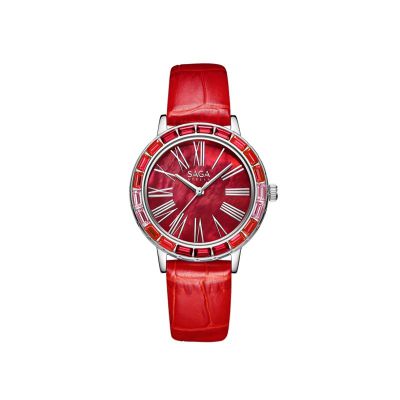 SAGA世家手表女轻奢小众时装表大表盘腕表时尚ins品牌正品礼物