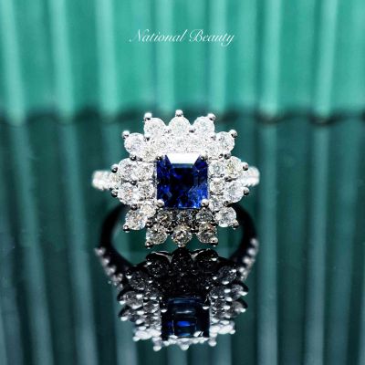 金750蓝宝石戒指