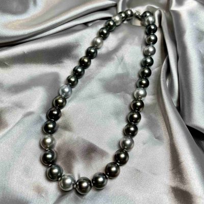 大溪地黑珍珠项链
