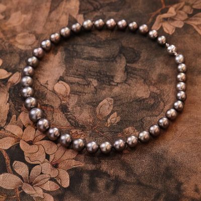 珍珠项链(银925扣)