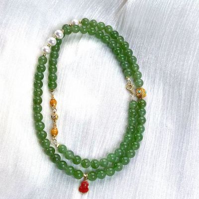 S925银 和田玉 项链