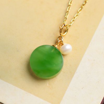 S925银和田玉 吊坠