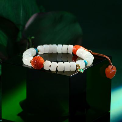 S925银和田玉手串