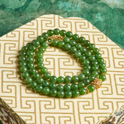 S925银和田玉 项链