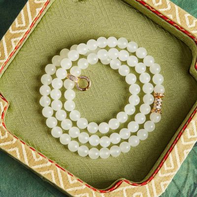 S925银和田玉 项链