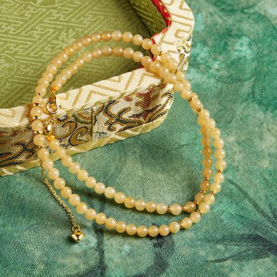 S925银和田玉 项链