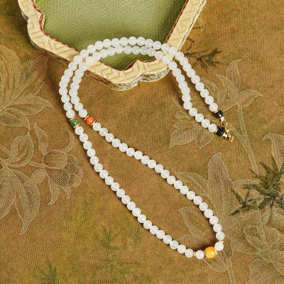 S925银和田玉 项链