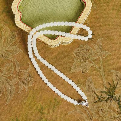 S925银和田玉 项链