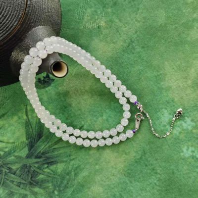 S925银和田玉 项链