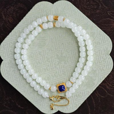 S925银和田玉 项链