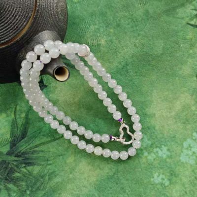 S925银和田玉 项链