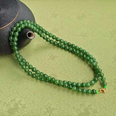 S925银和田玉 项链