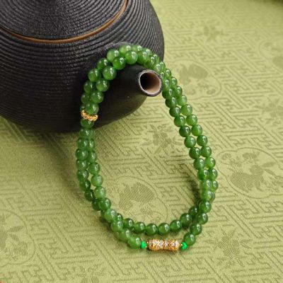 S925银和田玉 项链