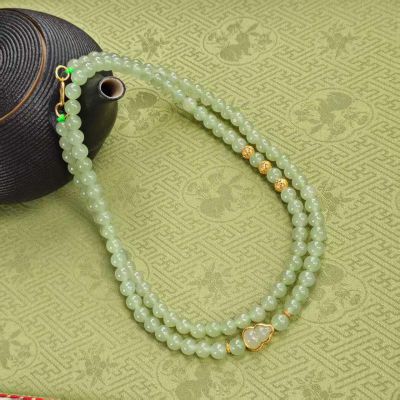 S925银和田玉 项链