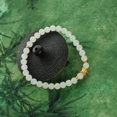 S925银和田玉 手链