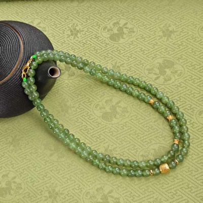 S925银和田玉 项链