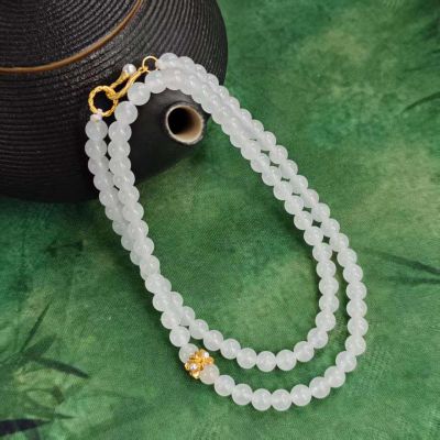 S925银和田玉 项链