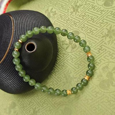 S925银和田玉 手链