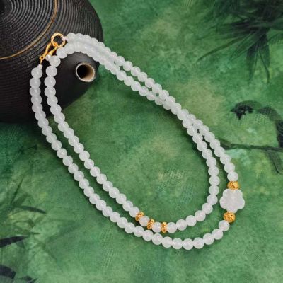 S925银和田玉 项链