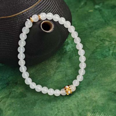 S925银和田玉 手链