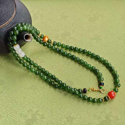 S925银和田玉 项链