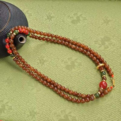 S925银和田玉 项链